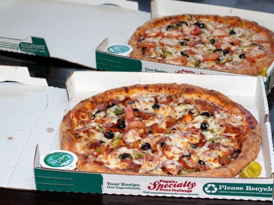 The two pizzas purchased by Laszlo Hanyecz for 10,000 BTC in May 2010
